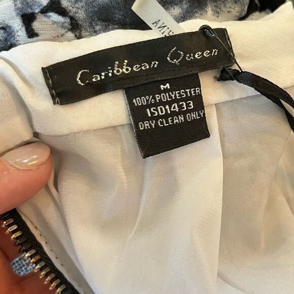 New Caribbean Queen Sexy Backless Dress Medium - Picture 8 of 13